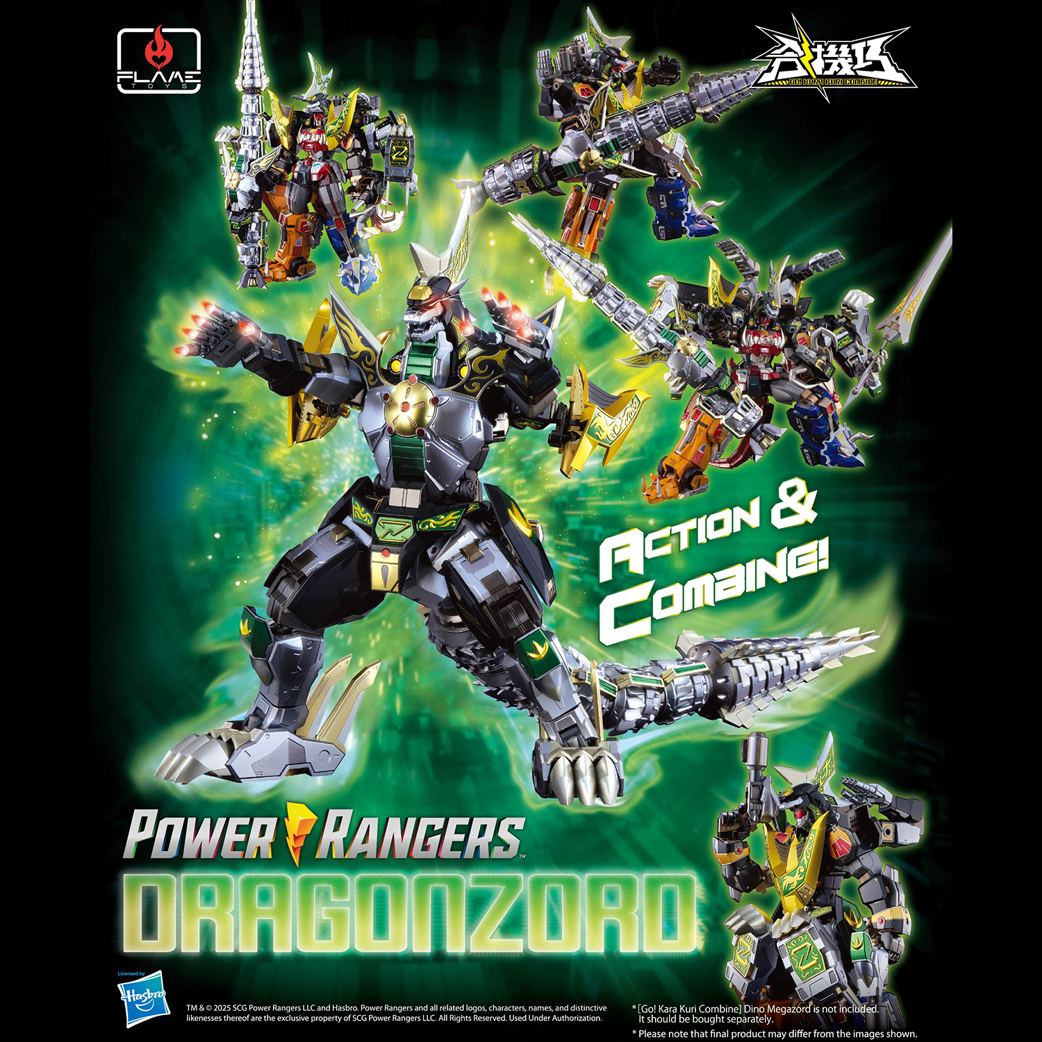 [GO! KARA KURI Combine] Dragonzord